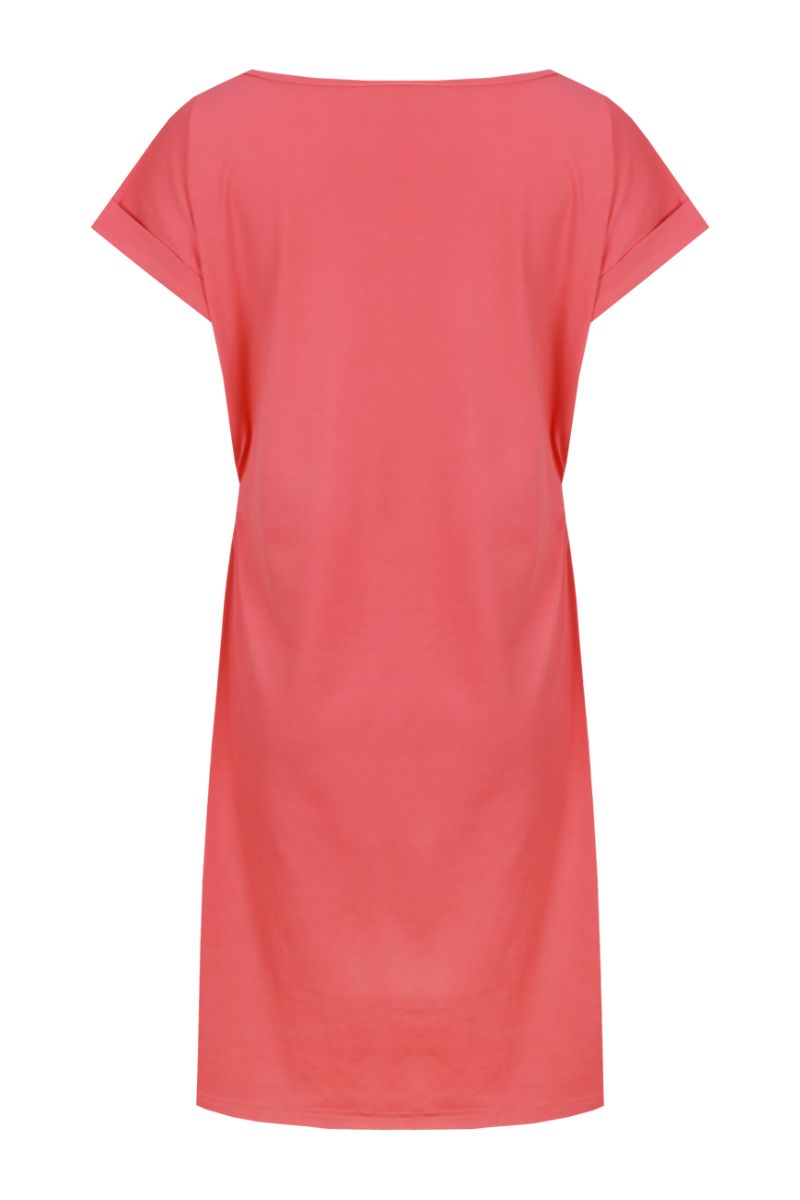 CS The Label Dede Dress Sunkissed Coral